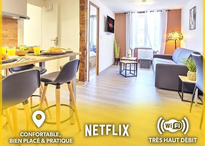 Le Sabot - Netflix/wi-fi Fibre/terasse - 4 Pers Lejlighed